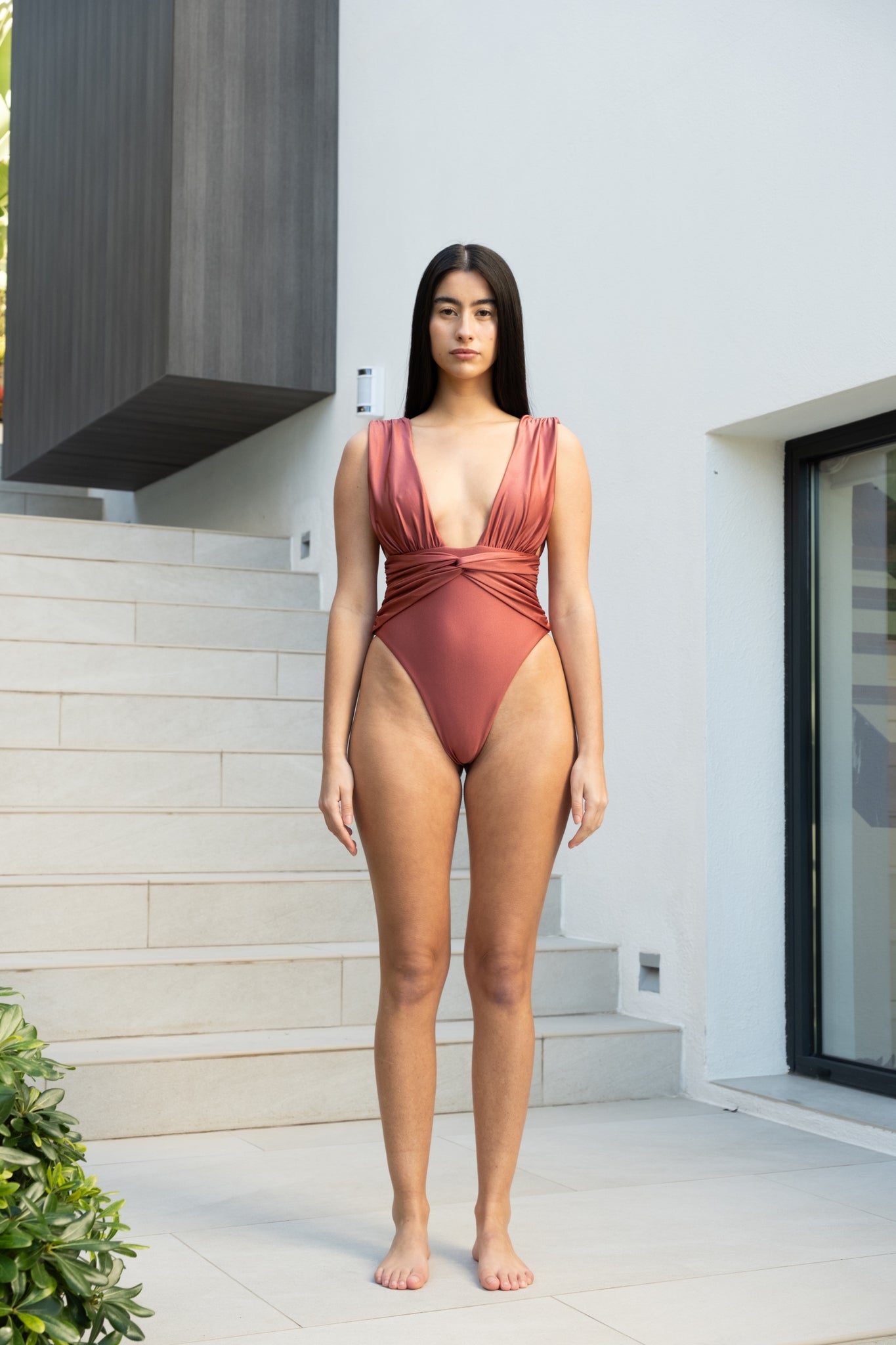 Elegant Stizza Bodysuit - Gaia Collection by Besson Barcelona